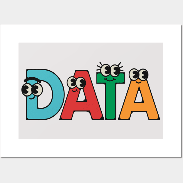 Data Wall Art by RioDesign2020